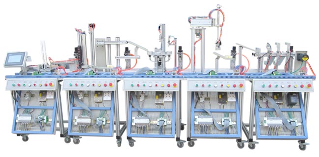 HYRX-1C型MPS機(jī)電一體化柔性生產(chǎn)線加工實訓(xùn)系統(tǒng)(5站）