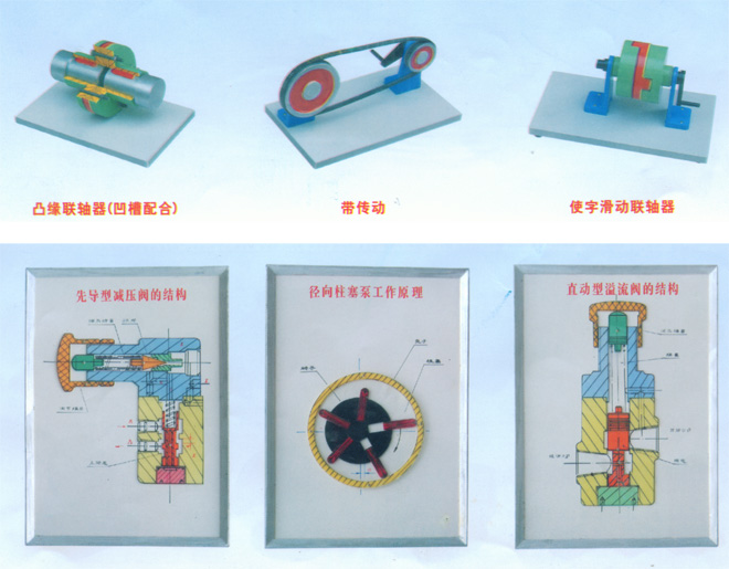 機(jī)械基礎(chǔ)教學(xué)模型、示教板
